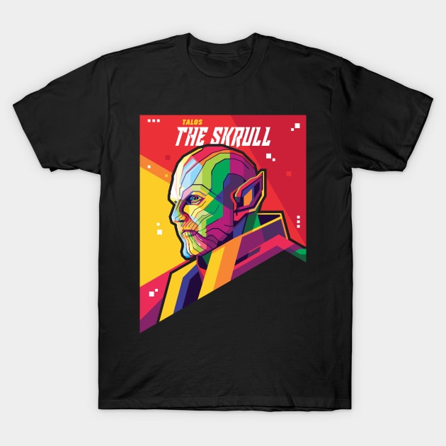 THE SKRULL - TALOS T-Shirt by Alanside